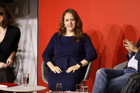 Ricarda Lang auf der Frankfurter Buchmesse 2025 in Frankfurt