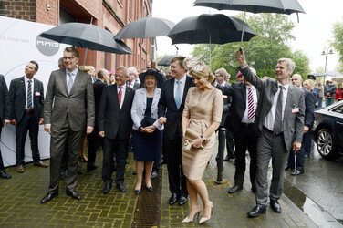 Arbeitsbesuch des niederändischen Königspaares, Essen