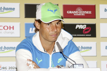 Rafael Nadal Pressekonferenz in Hamburg