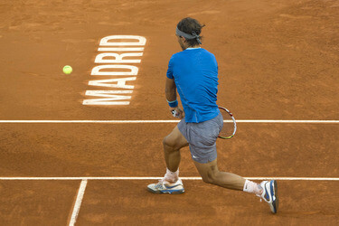 Tennis Mutua Madrid Open Match Rafael Nadal vs. Kei Nishikori, Madrid