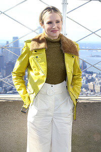 Empire State Building Lighting Ceremony mit Kristen Bell in New York