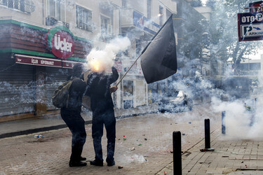 Maidemonstration in Istanbul