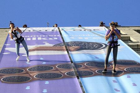 Milka Charity House-Running-Event in Hamburg