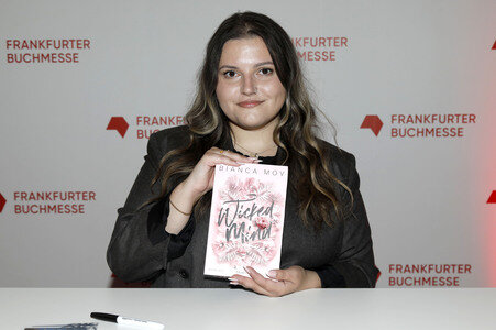 Bianca Mov auf der Frankfurter Buchmesse 2025 in Frankfurt
