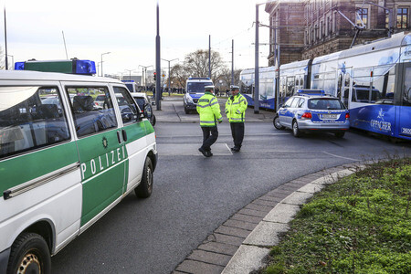Pegida Großkundgebung in Dresden