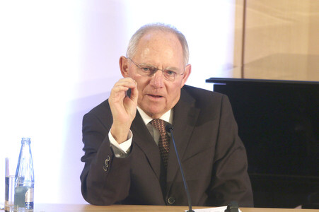 Vortrag von Wolfgang Schäuble in Hamburg