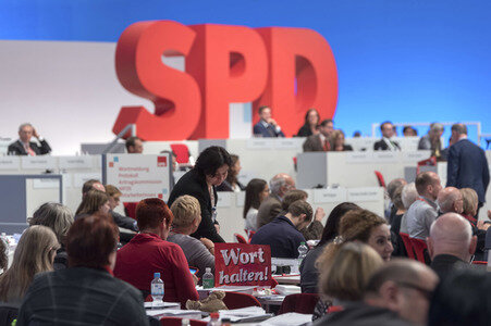 Bundesparteitag der SPD in Berlin