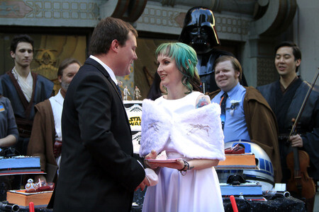 Star Wars Hochzeit in Los Angeles