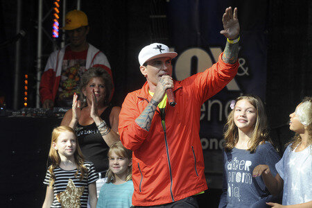 Konzert von Vanilla Ice in New York