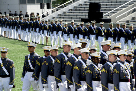 Militärakademie Graduierung 2018 in West Point