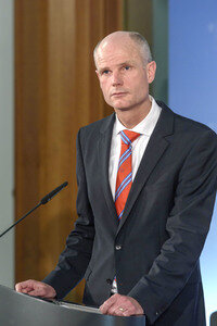 Pressekonferenz von Heiko Maas und Stef Blok in Berlin
