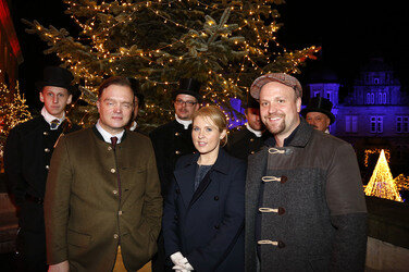 Alexander zu Schaumburg-Lippe, Maite Kelly, Moritz Sachs