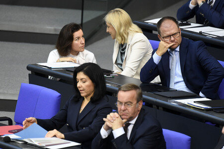 24. Sitzung des Deutschen Bundestages in Berlin