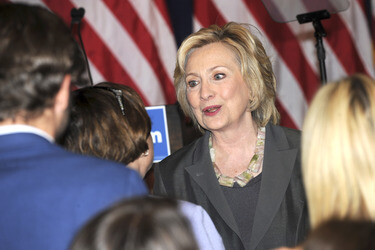 Hillary Clinton spricht in New York