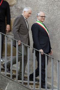 Verleihung des Lupa Capitolina an Robert De Niro in Rom