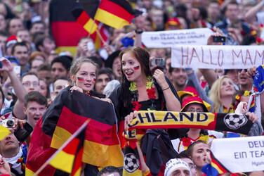 WM-Fanmeile beim Finalspiel Deutschland gegen Argentinien, Berlin