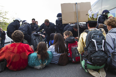 Gegendemonstration zum 'Marsch für das Leben', Berlin
