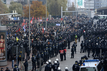 Demonstration 'Hooligans gegen Salafisten', Hannover