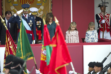Militärparade am spanischen Nationalfeiertag, Madrid