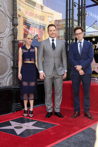 Chris Pratt erhält einen Stern auf dem Hollywood Walk of Fame in Los Angeles