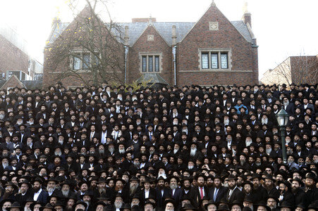 Rabbi 'Klassenfoto' in New York