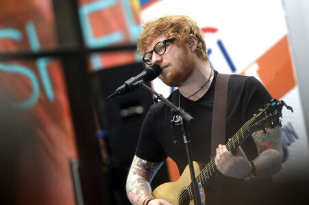 Konzert von Ed Sheeran in New York