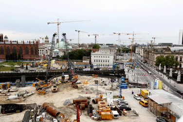 Stadtschloss Baustelle, Berlin
