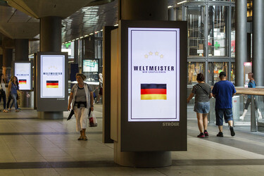 Weltmeisterlicher Hauptbahnhof Berlin