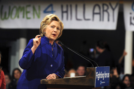 Rede von Hillary Clinton in New York