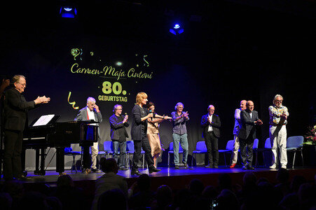 Gala zum 80. Geburtstag von Carmen-Maja Antoni in Berlin