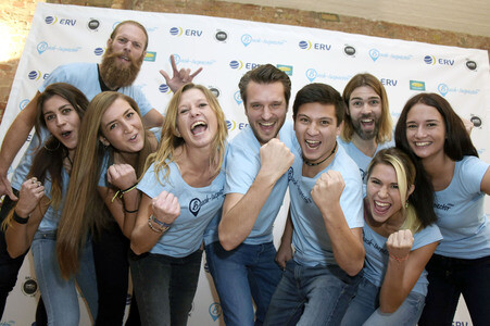 Fototermin zum Senior Beach Inspector Finale in Berlin