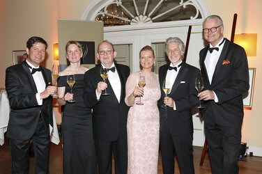 Verleihung vom Champagne Preis für Lebensfreude in Hamburg