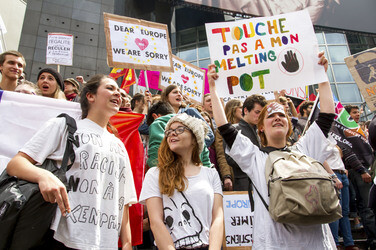 Demonstration gegen die Front National, Paris