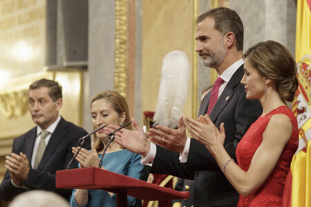Feierlichkeiten zu 40 Jahre spanische Demokratie in Madrid
