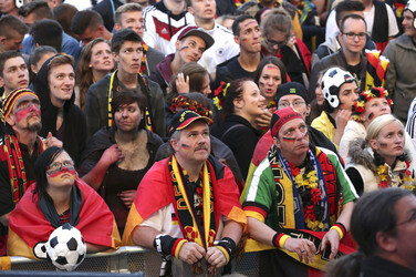 WM-Fanmeile beim Spiel Deutschland gegen Ghana, Berlin