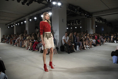 Lena Hoschek Fashion Show auf der Mercedes-Benz Fashion Week Berlin Spring/Summer 2018
