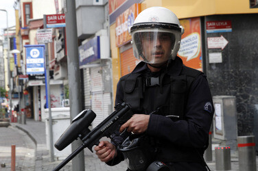 Maidemonstration in Istanbul