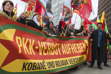 Demonstration gegen PKK Verbot, Berlin