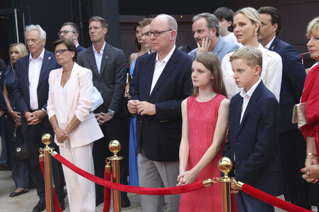 Einweihung des Themenbereichs Monaco mit Fürst Albert II. im Europa-Park in Rust