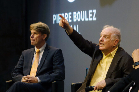 Pressekonferenz zur ersten Saison des Pierre Boulez Saals in Berlin