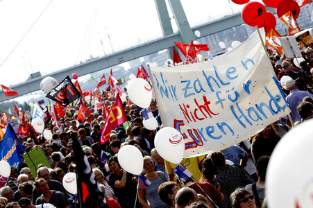 Demo gegen TTIP und Ceta in Köln