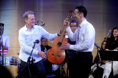 Auftritt der Bacon Brothers in New York