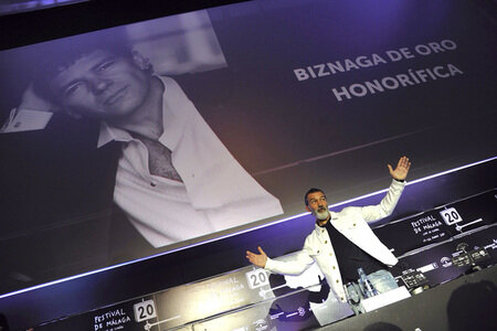 Pressekonferenz mit Antonio Banderas auf dem Malaga Film Festival 2017