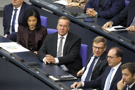 27. Sitzung des Deutschen Bundestages in Berlin