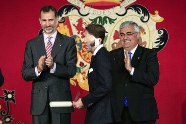Verleihung der Royal Cavalry Armory University Awards in Sevilla