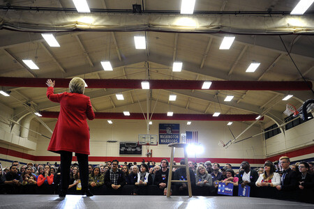 Wahlkampfrede von Hillary Clinton in Cedar Rapids