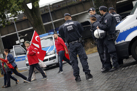 Erdogan-Demo in Köln