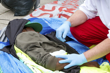 Hungerstreik am Alexanderplatz, Berlin
