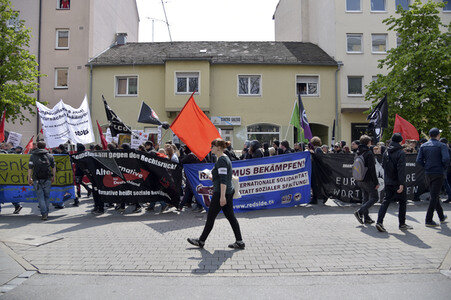 1. Mai Demo in Nürnberg