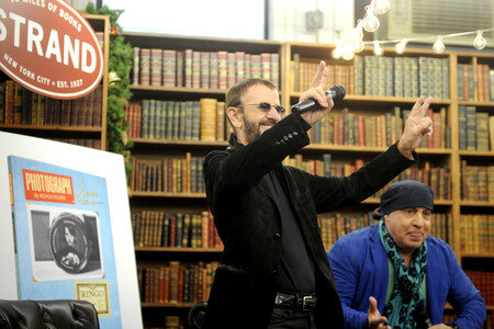 Ringo Starr Buchpräsentation in New York